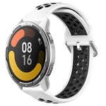 Cinturino sportivo in silicone traspirante perforato da 22 mm, For Xiaomi MI Watch Color 2