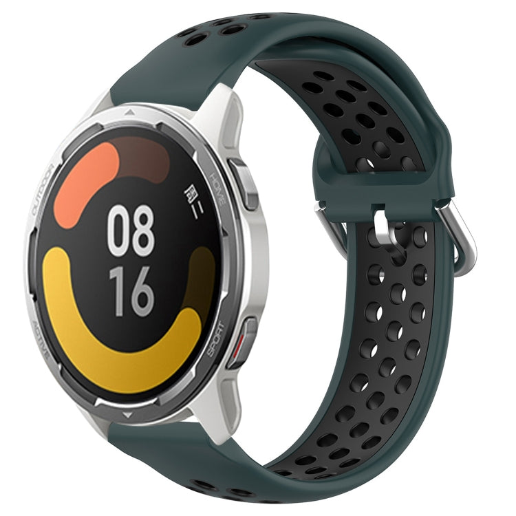 Cinturino sportivo in silicone traspirante perforato da 22 mm, For Xiaomi MI Watch Color 2