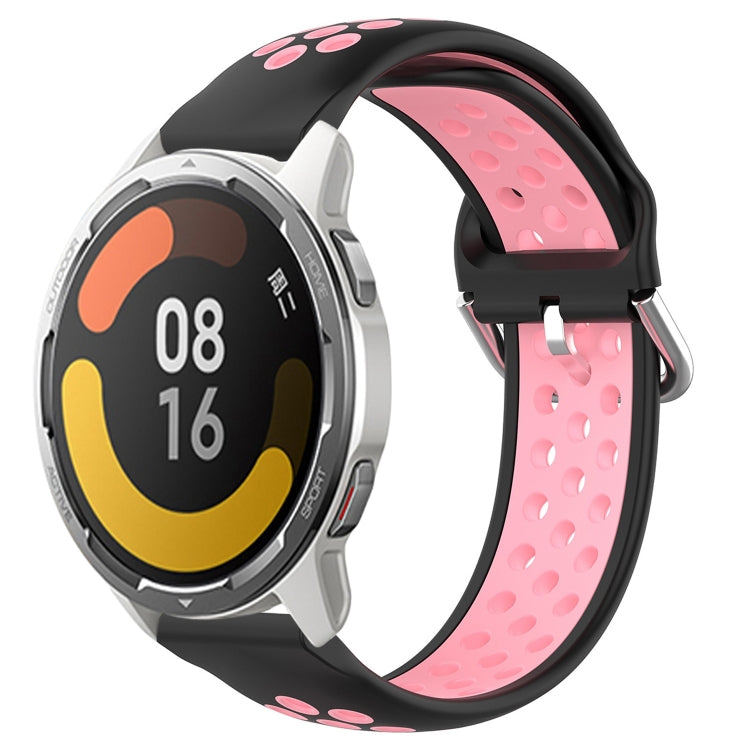 Cinturino sportivo in silicone traspirante perforato da 22 mm, For Xiaomi MI Watch Color 2