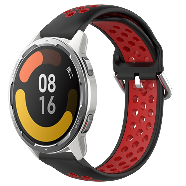 Cinturino sportivo in silicone traspirante perforato da 22 mm, For Xiaomi MI Watch Color 2