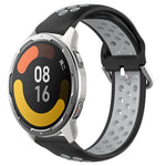 Cinturino sportivo in silicone traspirante perforato da 22 mm, For Xiaomi MI Watch Color 2