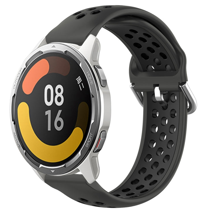 Cinturino sportivo in silicone traspirante perforato da 22 mm, For Xiaomi MI Watch Color 2