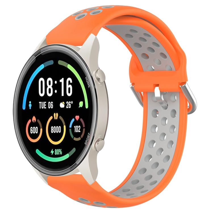 Cinturino sportivo in silicone traspirante perforato da 22 mm, For Xiaomi MI Watch Sport