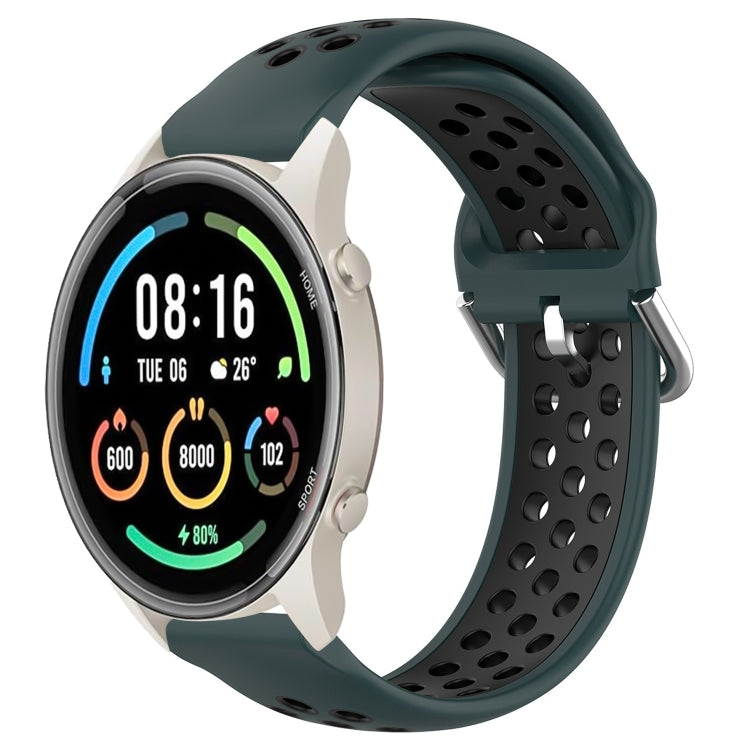 Cinturino sportivo in silicone traspirante perforato da 22 mm, For Xiaomi MI Watch Sport