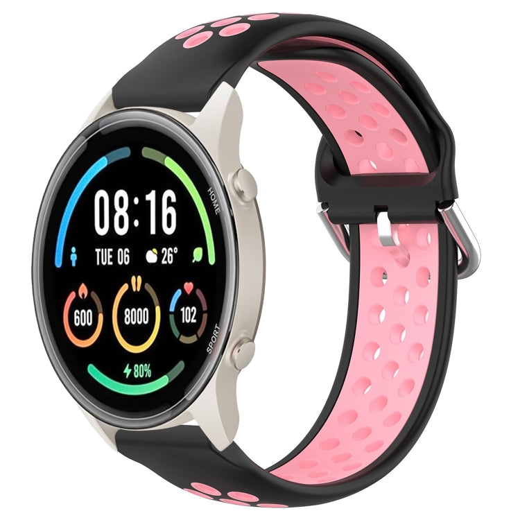 Cinturino sportivo in silicone traspirante perforato da 22 mm, For Xiaomi MI Watch Sport