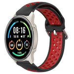 Cinturino sportivo in silicone traspirante perforato da 22 mm, For Xiaomi MI Watch Sport