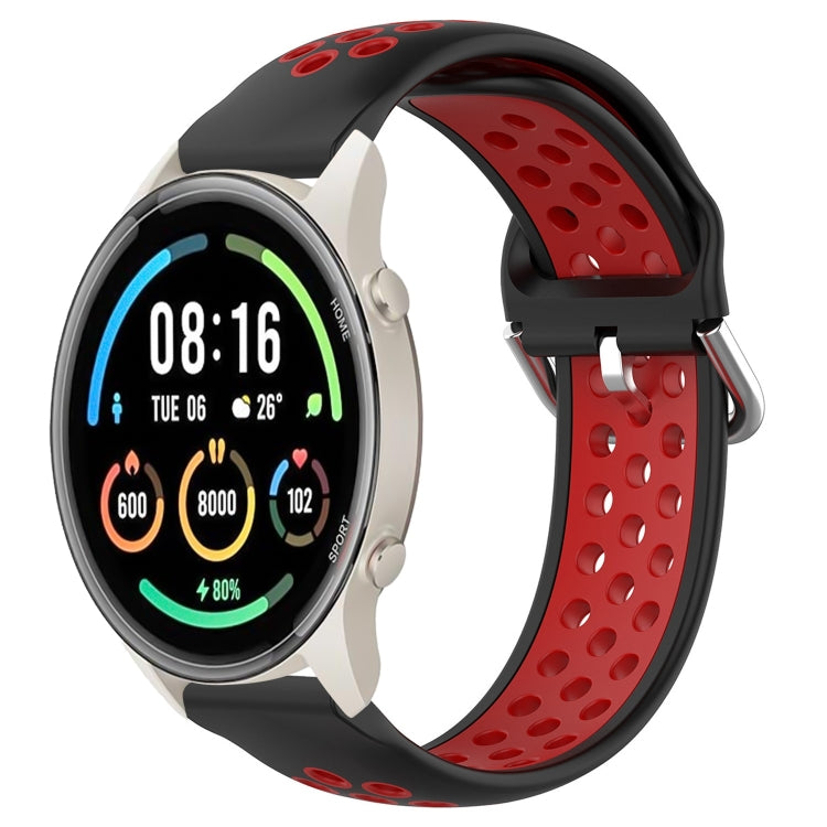 Cinturino sportivo in silicone traspirante perforato da 22 mm, For Xiaomi MI Watch Sport