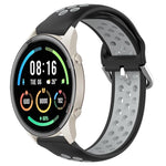 Cinturino sportivo in silicone traspirante perforato da 22 mm, For Xiaomi MI Watch Sport