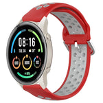 Cinturino sportivo in silicone traspirante perforato da 22 mm, For Xiaomi MI Watch Sport