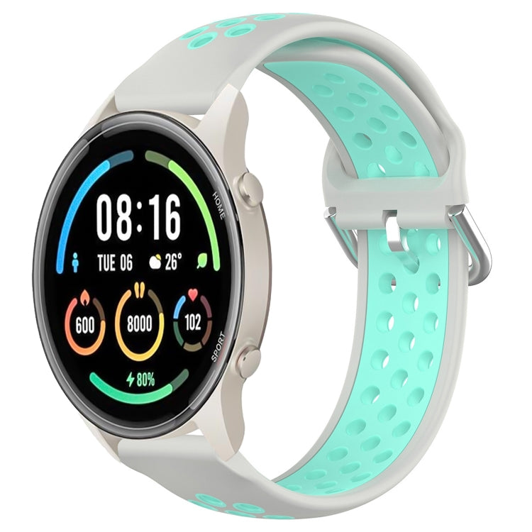 Cinturino sportivo in silicone traspirante perforato da 22 mm, For Xiaomi MI Watch Sport