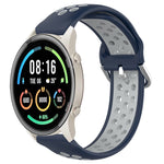 Cinturino sportivo in silicone traspirante perforato da 22 mm, For Xiaomi MI Watch Sport