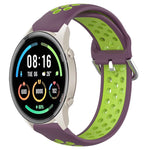 Cinturino sportivo in silicone traspirante perforato da 22 mm, For Xiaomi MI Watch Sport