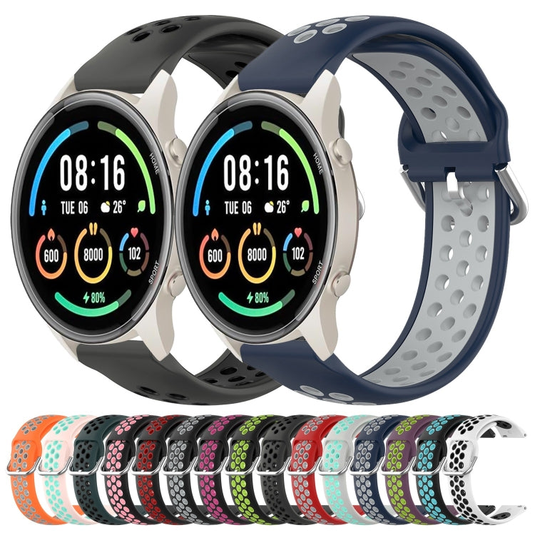 Cinturino sportivo in silicone traspirante perforato da 22 mm, For Xiaomi MI Watch Sport