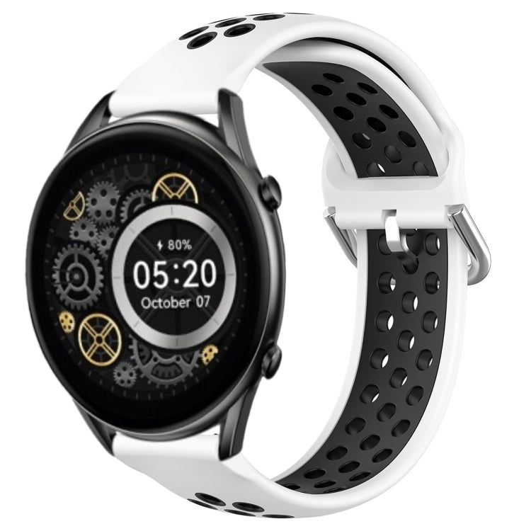 Cinturino sportivo in silicone traspirante perforato da 22 mm, For Xiaomi Haylou RT2 LS10