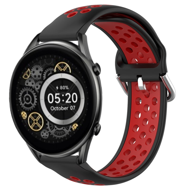 Cinturino sportivo in silicone traspirante perforato da 22 mm, For Xiaomi Haylou RT2 LS10