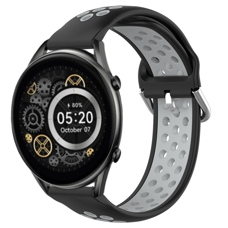 Cinturino sportivo in silicone traspirante perforato da 22 mm, For Xiaomi Haylou RT2 LS10