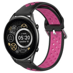 Cinturino sportivo in silicone traspirante perforato da 22 mm, For Xiaomi Haylou RT2 LS10