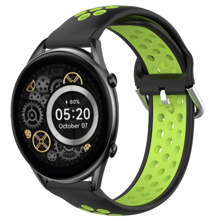 Cinturino sportivo in silicone traspirante perforato da 22 mm, For Xiaomi Haylou RT2 LS10