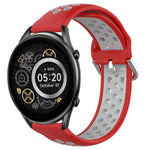 Cinturino sportivo in silicone traspirante perforato da 22 mm, For Xiaomi Haylou RT2 LS10