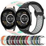 Cinturino sportivo in silicone traspirante perforato da 22 mm, For Xiaomi Haylou RT2 LS10