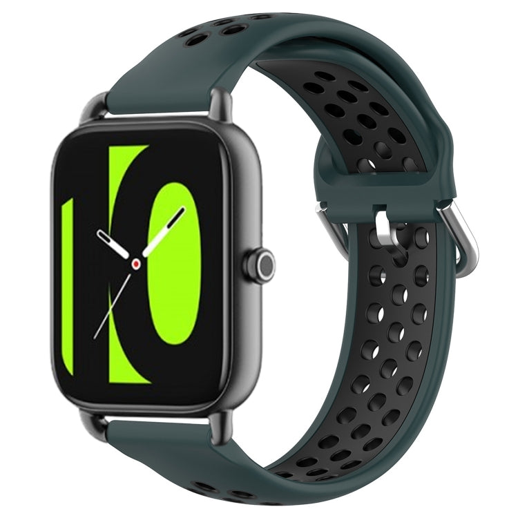 Cinturino sportivo in silicone traspirante perforato da 22 mm, For  Xiaomi Haylou RS4 LS12