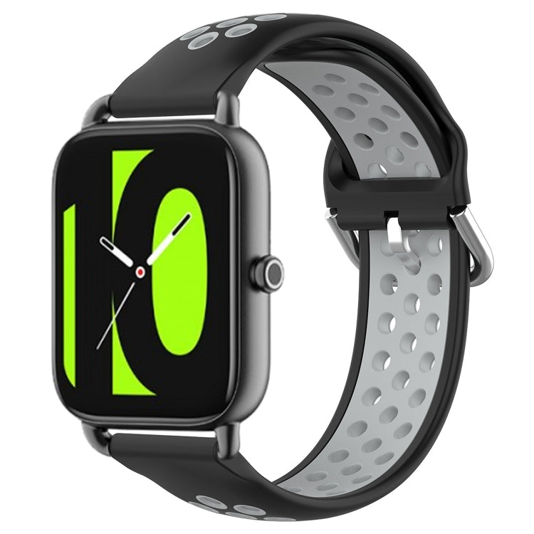 Cinturino sportivo in silicone traspirante perforato da 22 mm, For  Xiaomi Haylou RS4 LS12