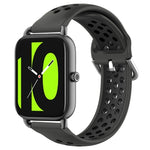 Cinturino sportivo in silicone traspirante perforato da 22 mm, For  Xiaomi Haylou RS4 LS12