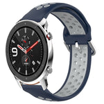 Cinturino sportivo in silicone traspirante perforato da 22 mm, For Amazfit GTR 4