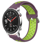Cinturino sportivo in silicone traspirante perforato da 22 mm, For Amazfit GTR 4