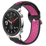 Cinturino sportivo in silicone traspirante perforato da 22 mm, For Amazfit GTR 4 Pro