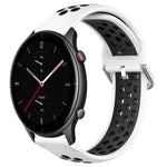 Cinturino sportivo in silicone traspirante perforato da 22 mm, For Amazfit GTR 2e