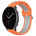 Cinturino sportivo in silicone traspirante perforato da 22 mm, For Amazfit GTR 2e