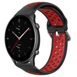 Cinturino sportivo in silicone traspirante perforato da 22 mm, For Amazfit GTR 2e