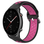 Cinturino sportivo in silicone traspirante perforato da 22 mm, For Amazfit GTR 2e