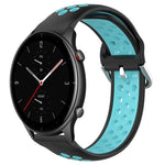 Cinturino sportivo in silicone traspirante perforato da 22 mm, For Amazfit GTR 2e