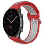 Cinturino sportivo in silicone traspirante perforato da 22 mm, For Amazfit GTR 2e