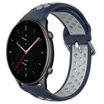 Cinturino sportivo in silicone traspirante perforato da 22 mm, For Amazfit GTR 2e