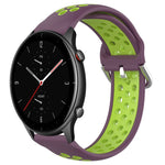 Cinturino sportivo in silicone traspirante perforato da 22 mm, For Amazfit GTR 2e