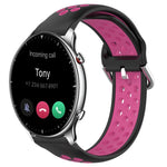 Cinturino sportivo in silicone traspirante perforato da 22 mm, For Amazfit GTR 2