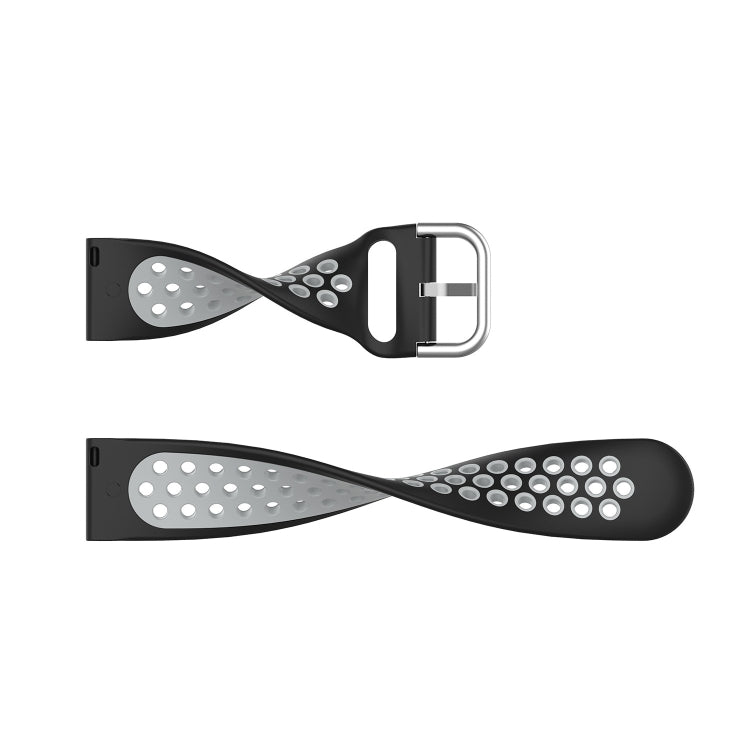 Cinturino sportivo in silicone traspirante perforato da 22 mm, For Amazfit GTR 2