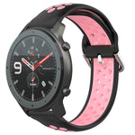 Cinturino sportivo in silicone traspirante perforato da 22 mm, For Amazfit GTR 47mm