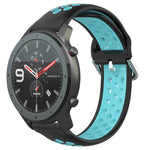 Cinturino sportivo in silicone traspirante perforato da 22 mm, For Amazfit GTR 47mm