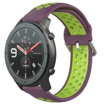 Cinturino sportivo in silicone traspirante perforato da 22 mm, For Amazfit GTR 47mm