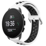 Cinturino sportivo in silicone traspirante perforato da 22 mm, For Suunto 9 Peak Pro