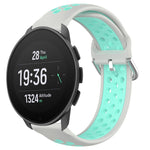 Cinturino sportivo in silicone traspirante perforato da 22 mm, For Suunto 9 Peak Pro
