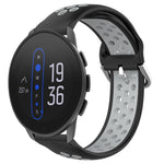 Cinturino sportivo in silicone traspirante perforato da 22 mm, For Suunto 9 Peak