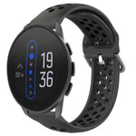 Cinturino sportivo in silicone traspirante perforato da 22 mm, For Suunto 9 Peak