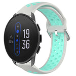 Cinturino sportivo in silicone traspirante perforato da 22 mm, For Suunto 9 Peak