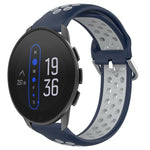 Cinturino sportivo in silicone traspirante perforato da 22 mm, For Suunto 9 Peak