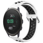 Cinturino sportivo in silicone traspirante perforato da 22 mm, For Suunto 5 Peak
